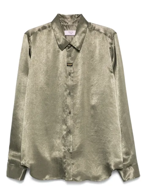 Martine Rose satin shirt