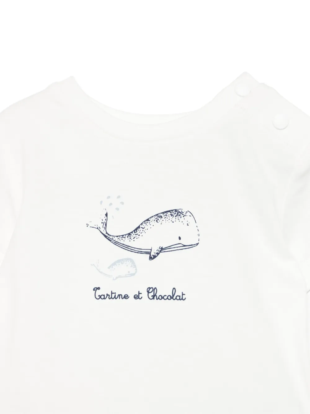 Tartine Et Chocolat Geruite shorts Wit