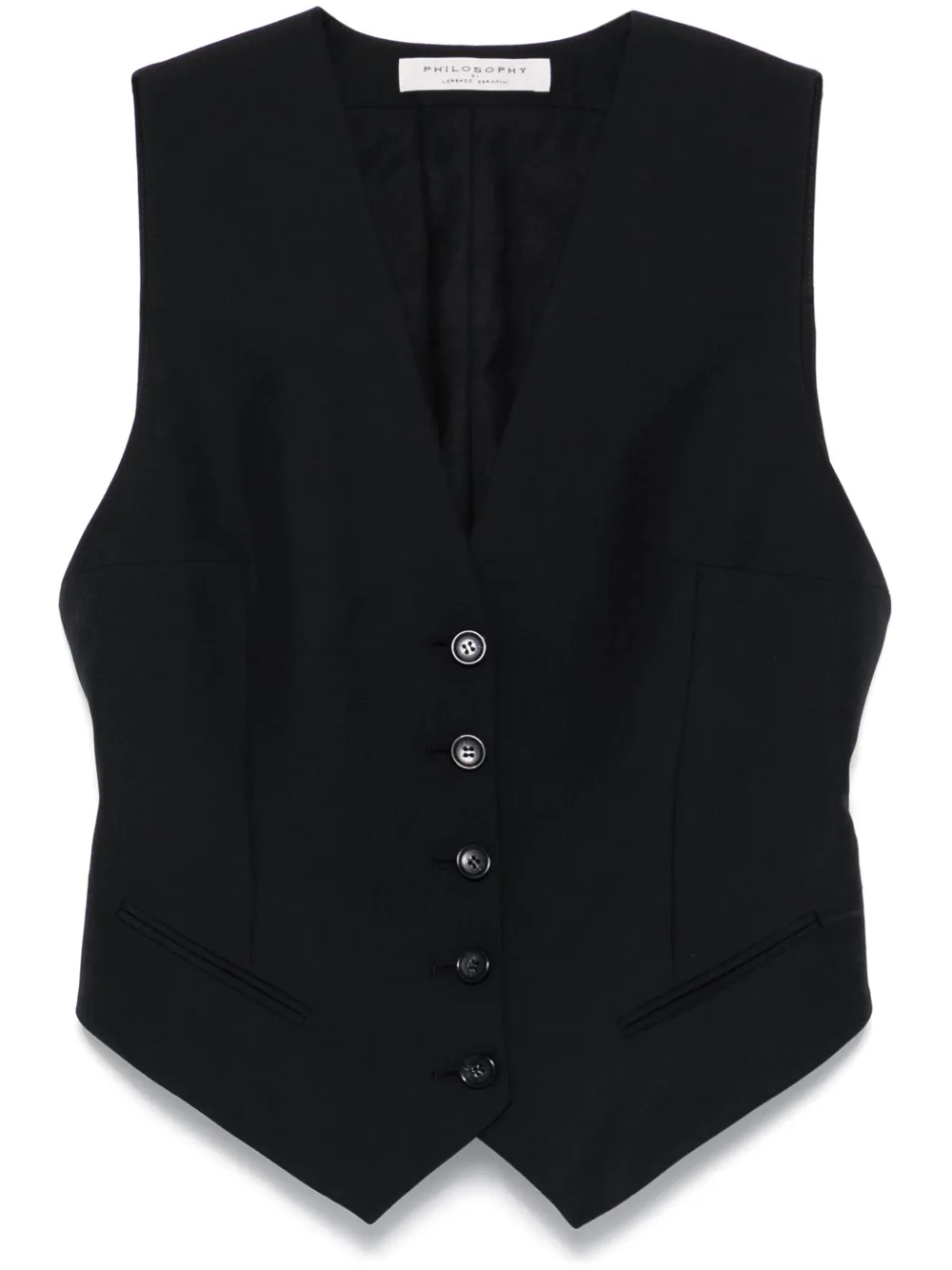 V-neck waistcoat