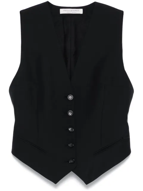 Philosophy Di Lorenzo Serafini V-neck waistcoat