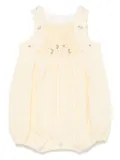 Tartine Et Chocolat gingham-pattern body - Yellow