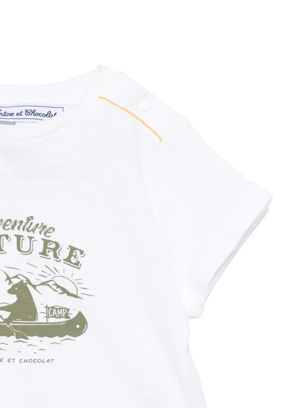 Tartine Et Chocolat T-shirt met print Wit