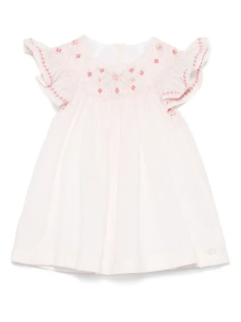 Tartine Et Chocolat Vestido com bordado floral