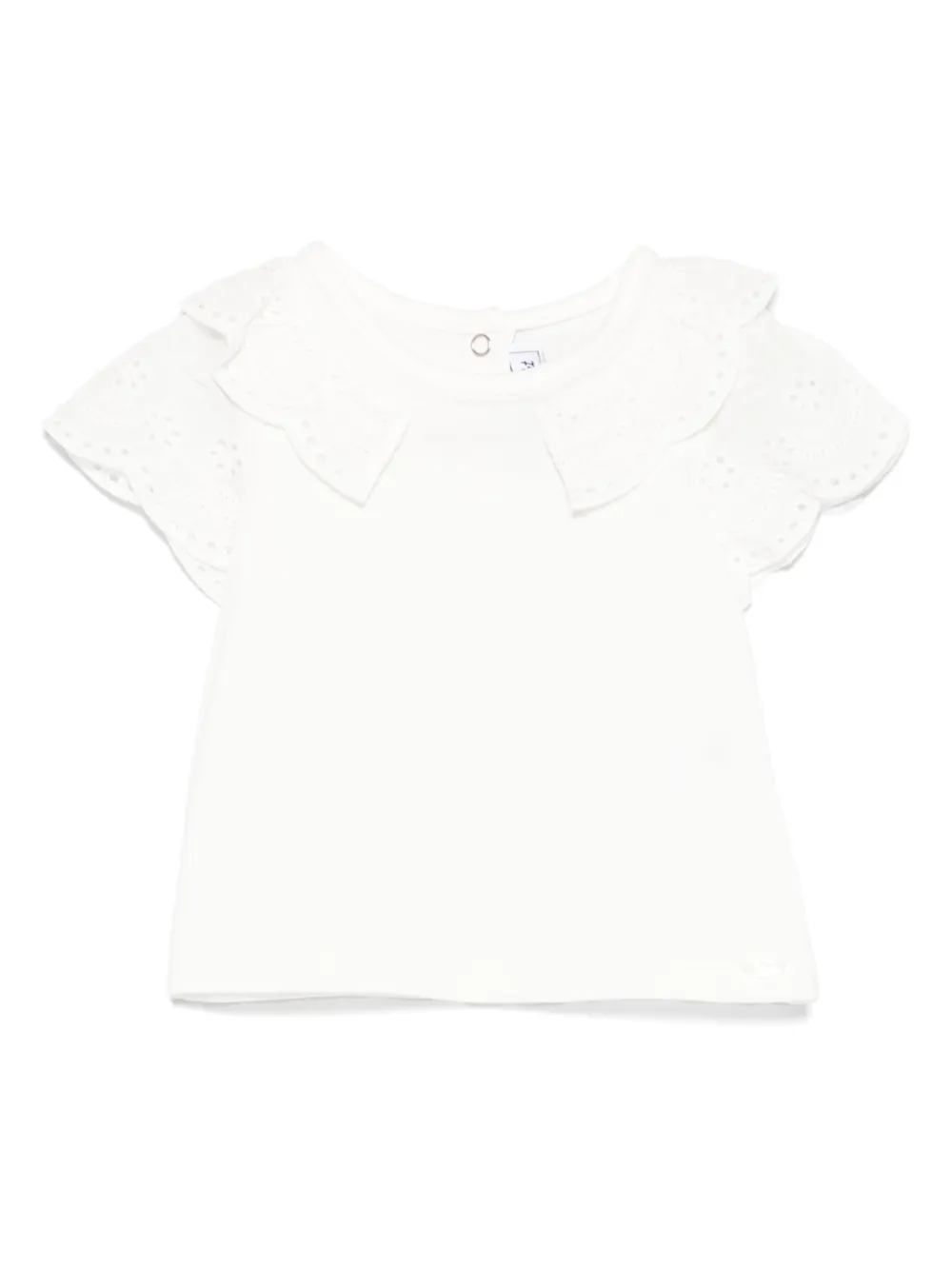 Tartine Et Chocolat playera con bordado inglés | blanco | Image 1