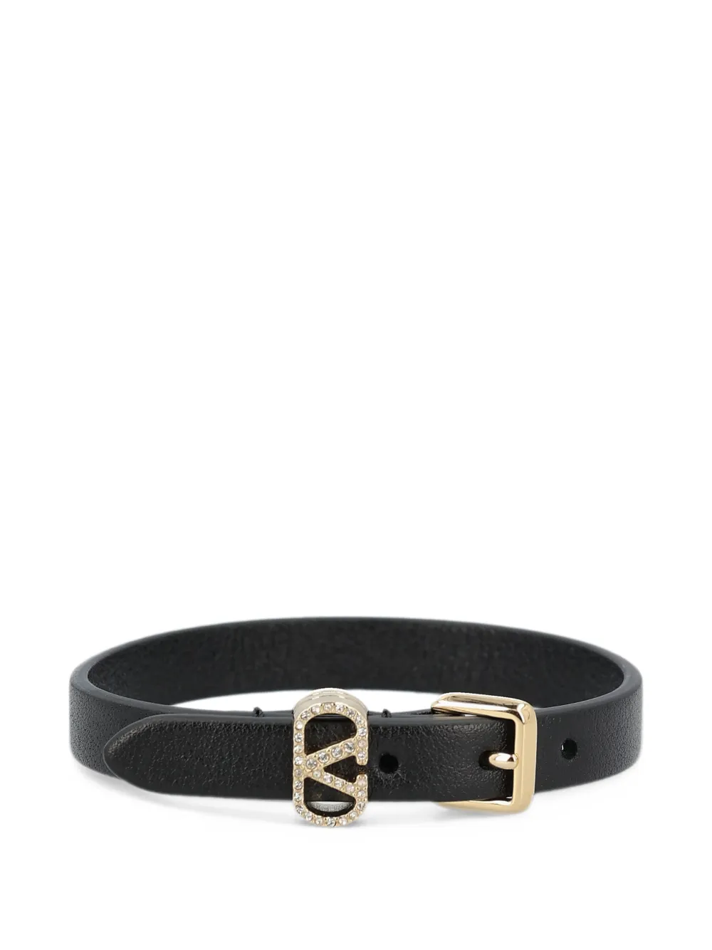 Valentino Garavani Bracciale con fibbia - Nero