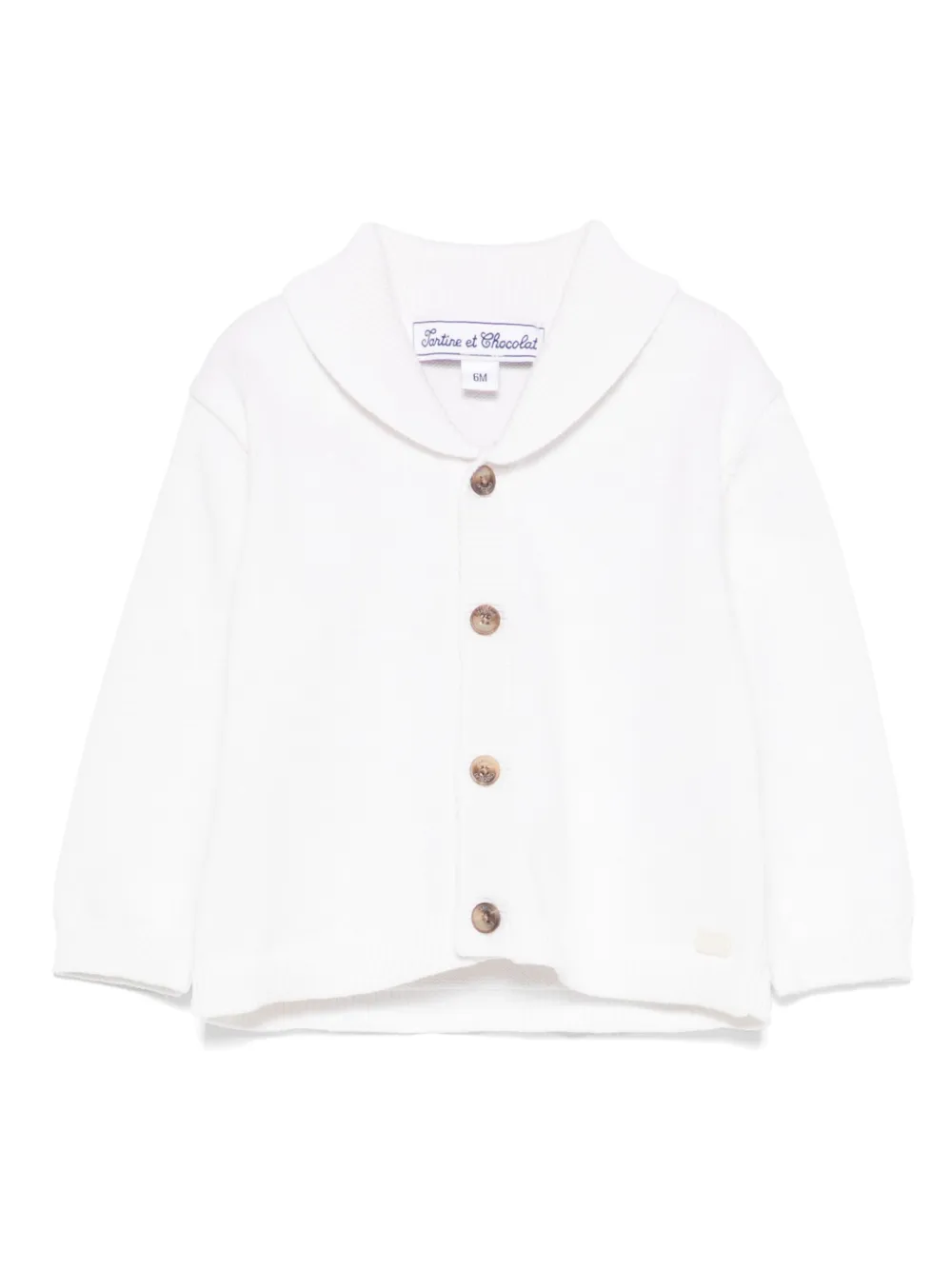 Image 1 of Tartine Et Chocolat Cardigan com gola xale
