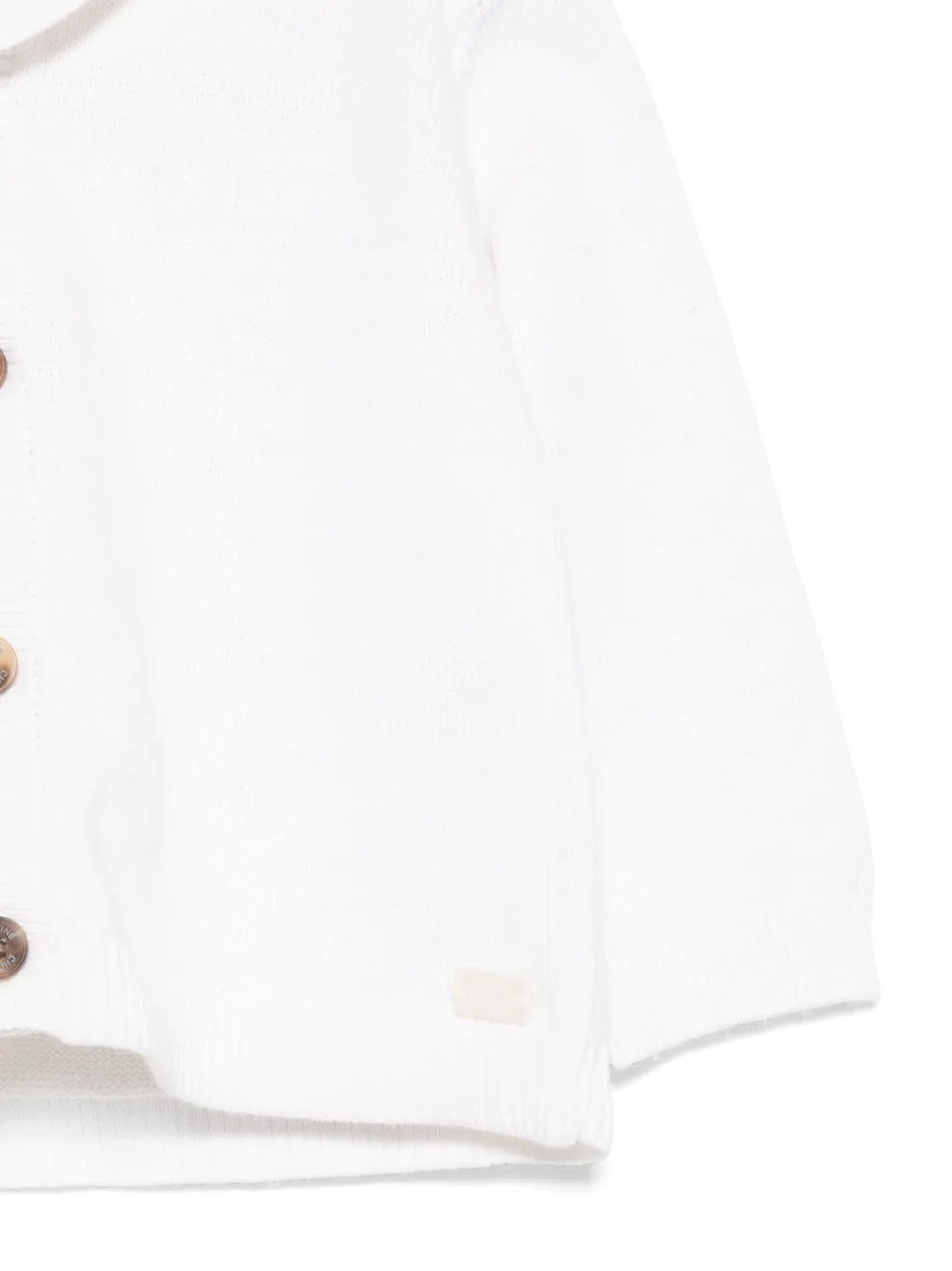 Tartine Et Chocolat Vest met sjaalkraag Wit