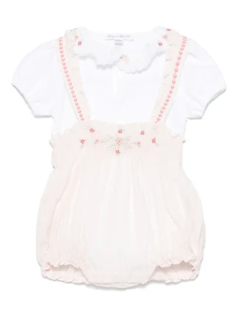 Tartine Et Chocolat Body com bordado floral