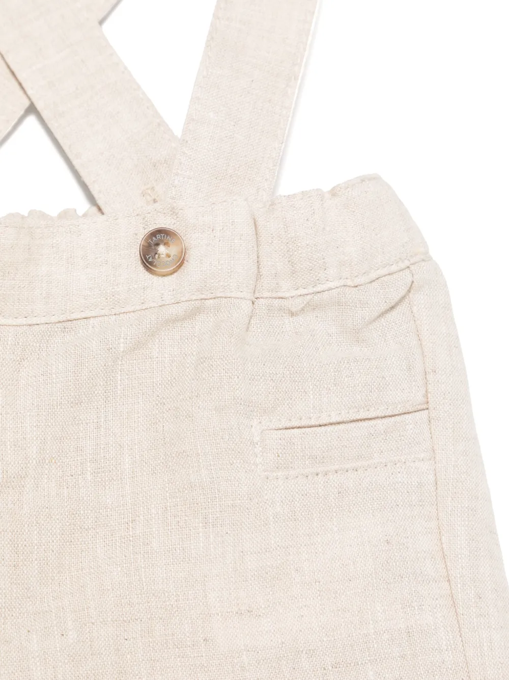 Tartine Et Chocolat Linnen bretels Beige