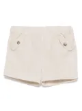 Tartine Et Chocolat linen shorts - Neutrals