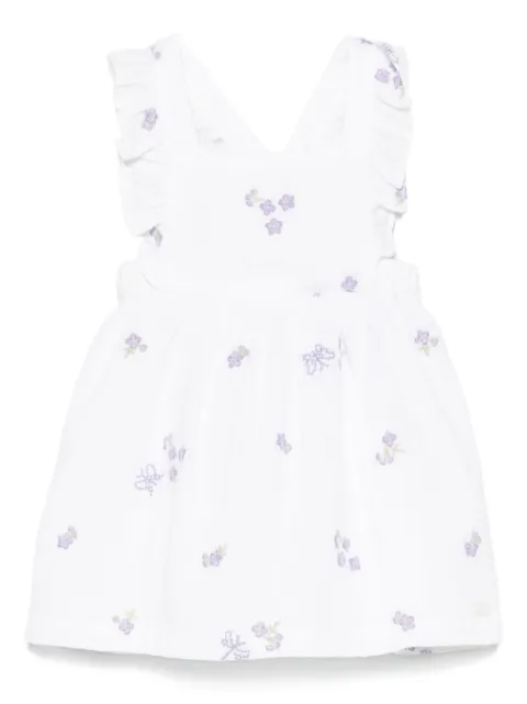 Tartine Et Chocolat floral-embroidery dress