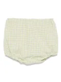 Mariella Ferrari checked bloomers - Green