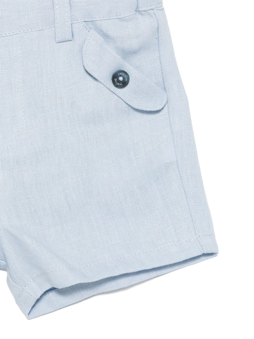 Tartine Et Chocolat Linnen shorts Blauw