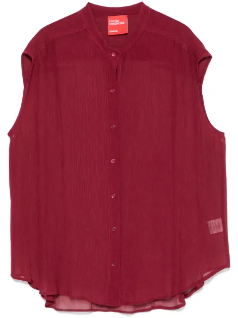Merci semi-sheer shirt 