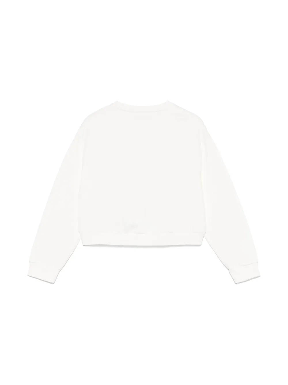 ELISABETTA FRANCHI LA MIA BAMBINA LOGO-EMBROIDERED SWEATSHIRT