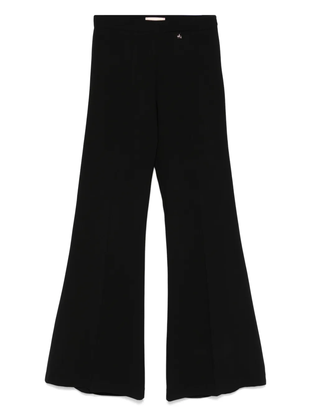 Elisabetta Franchi La Mia Bambina Flared broek Zwart