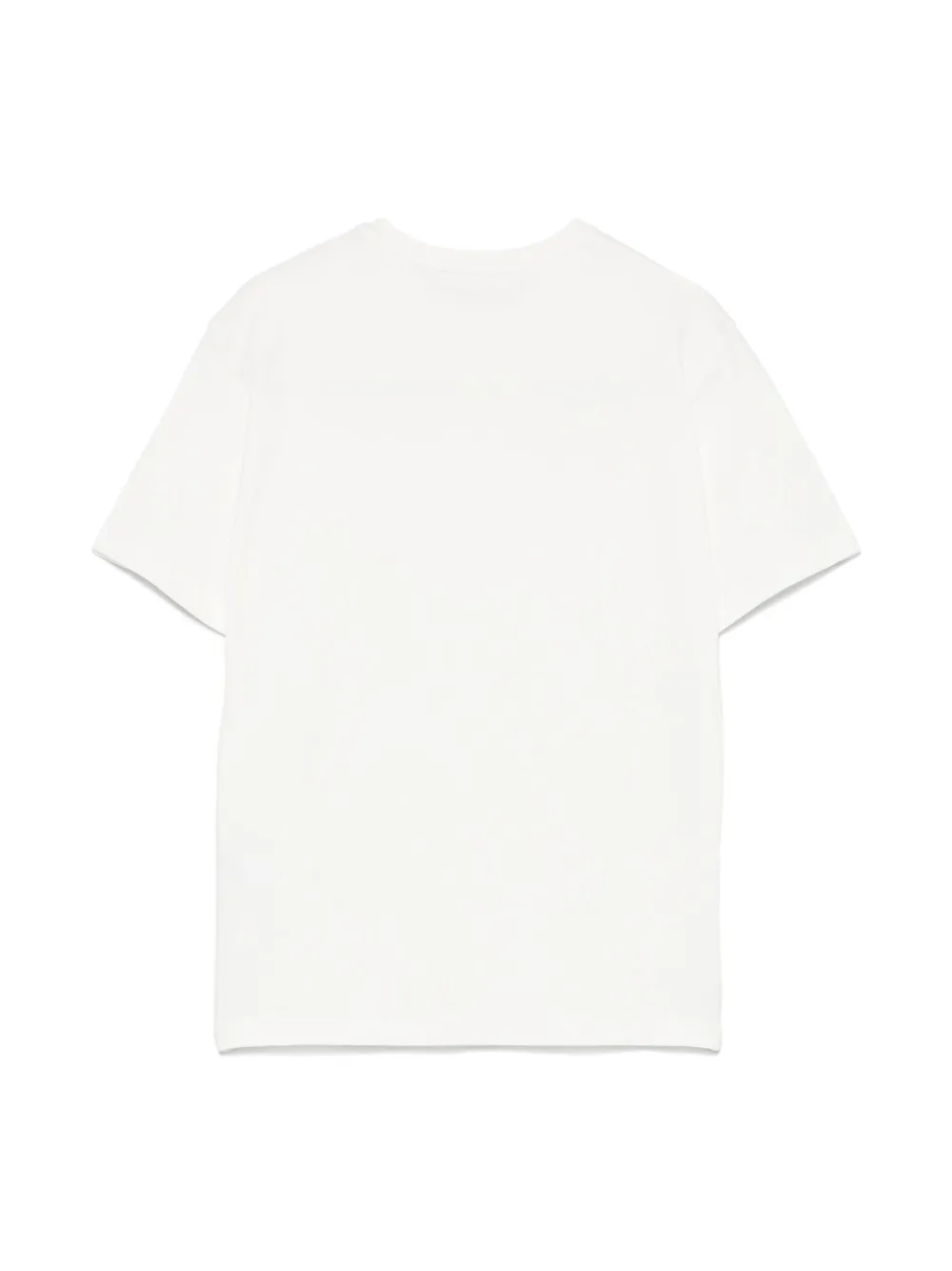 Elisabetta Franchi La Mia Bambina T-shirt met geborduurd logo Wit