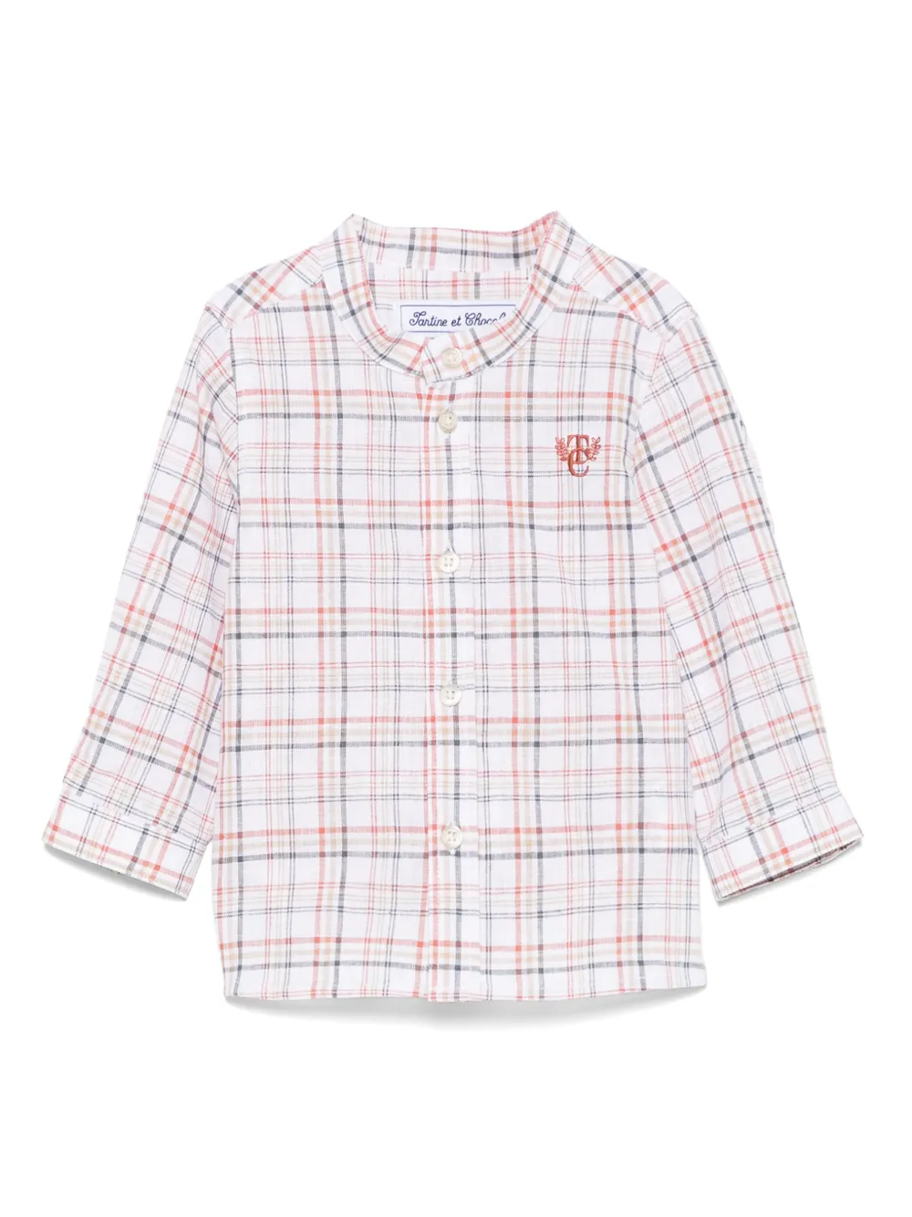 Tartine Et Chocolat camisa a cuadros | neutro | Image 1