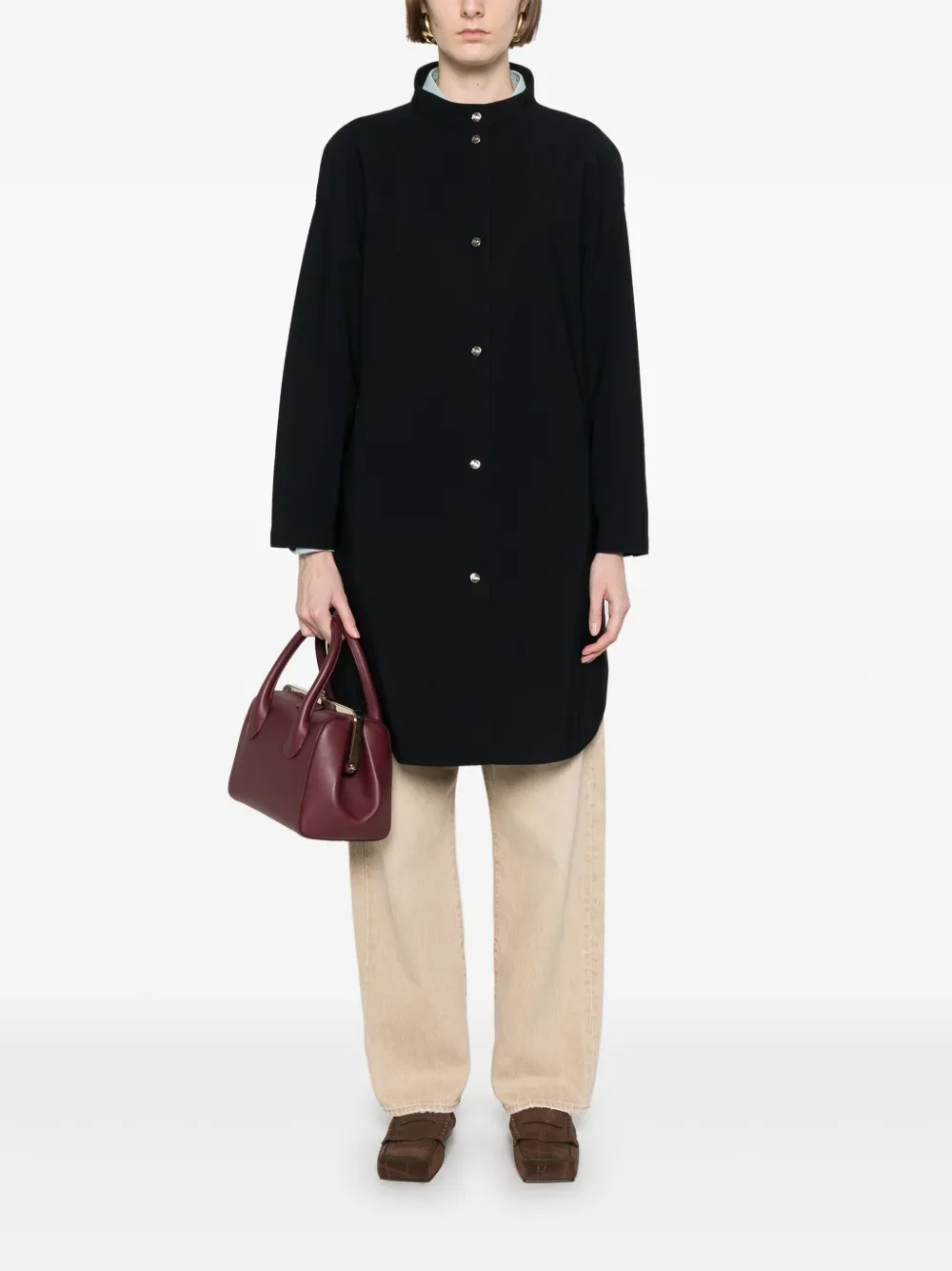 Herno midi coat | Single Breasted Coats | Image 2