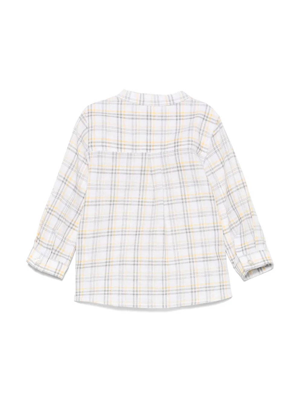 Tartine Et Chocolat Geruit shirt Beige
