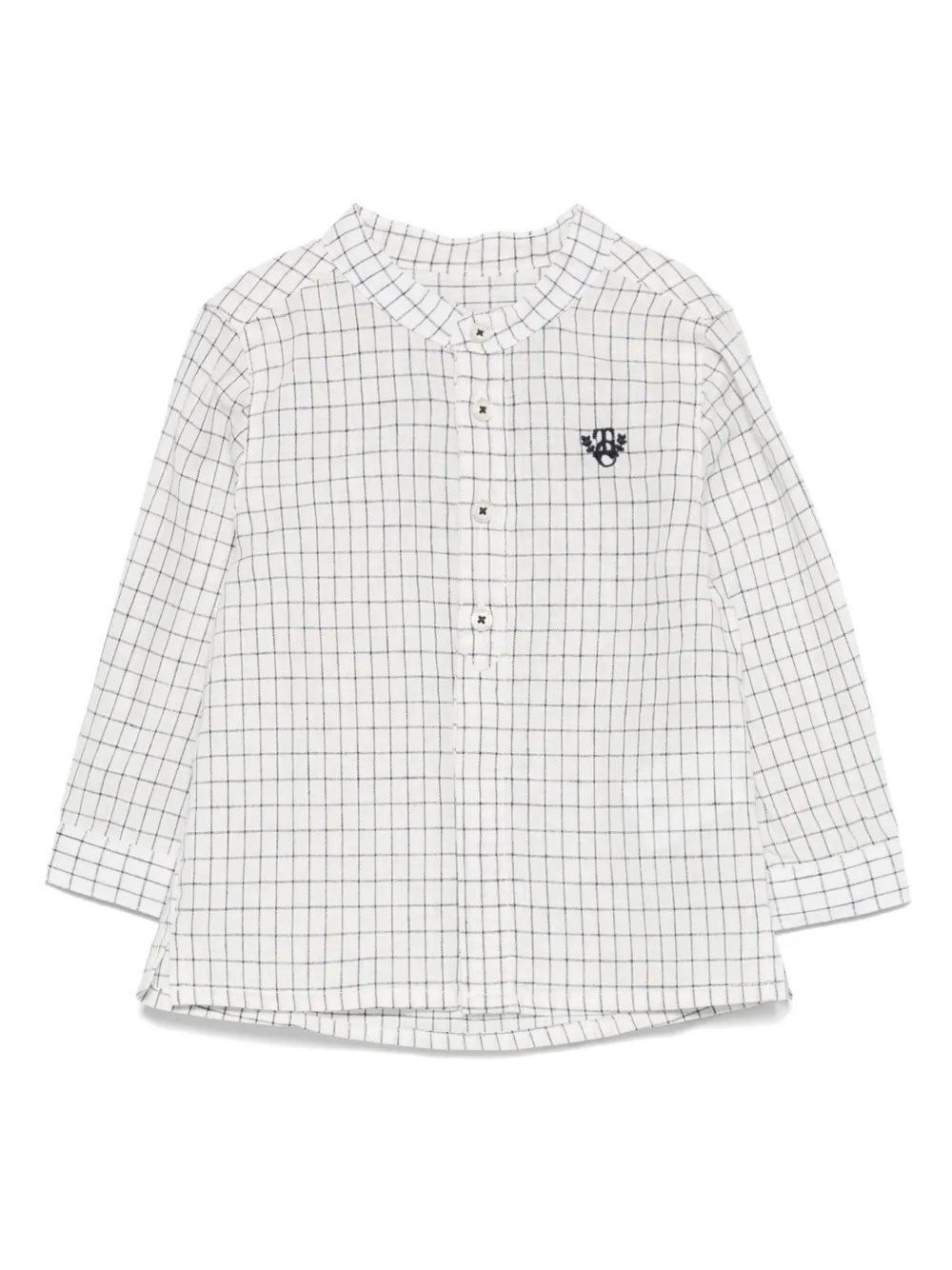 Tartine Et Chocolat camisa con cuadros estampados | blanco | Image 1