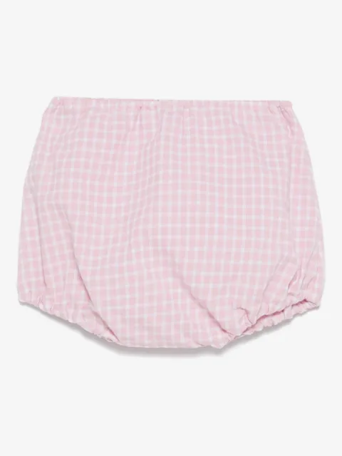 Mariella Ferrari checked bloomers