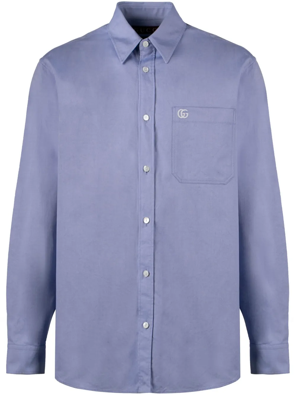 Gucci Katoenen overhemd Blauw