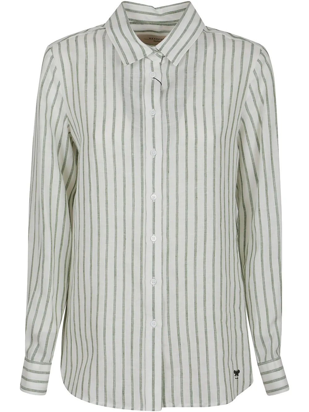 Weekend Max Mara Gestreept blouse Groen
