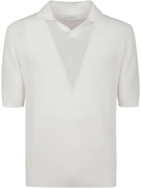 Ballantyne knitted polo shirt 