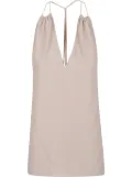 Victoria Beckham silk top - Neutrals