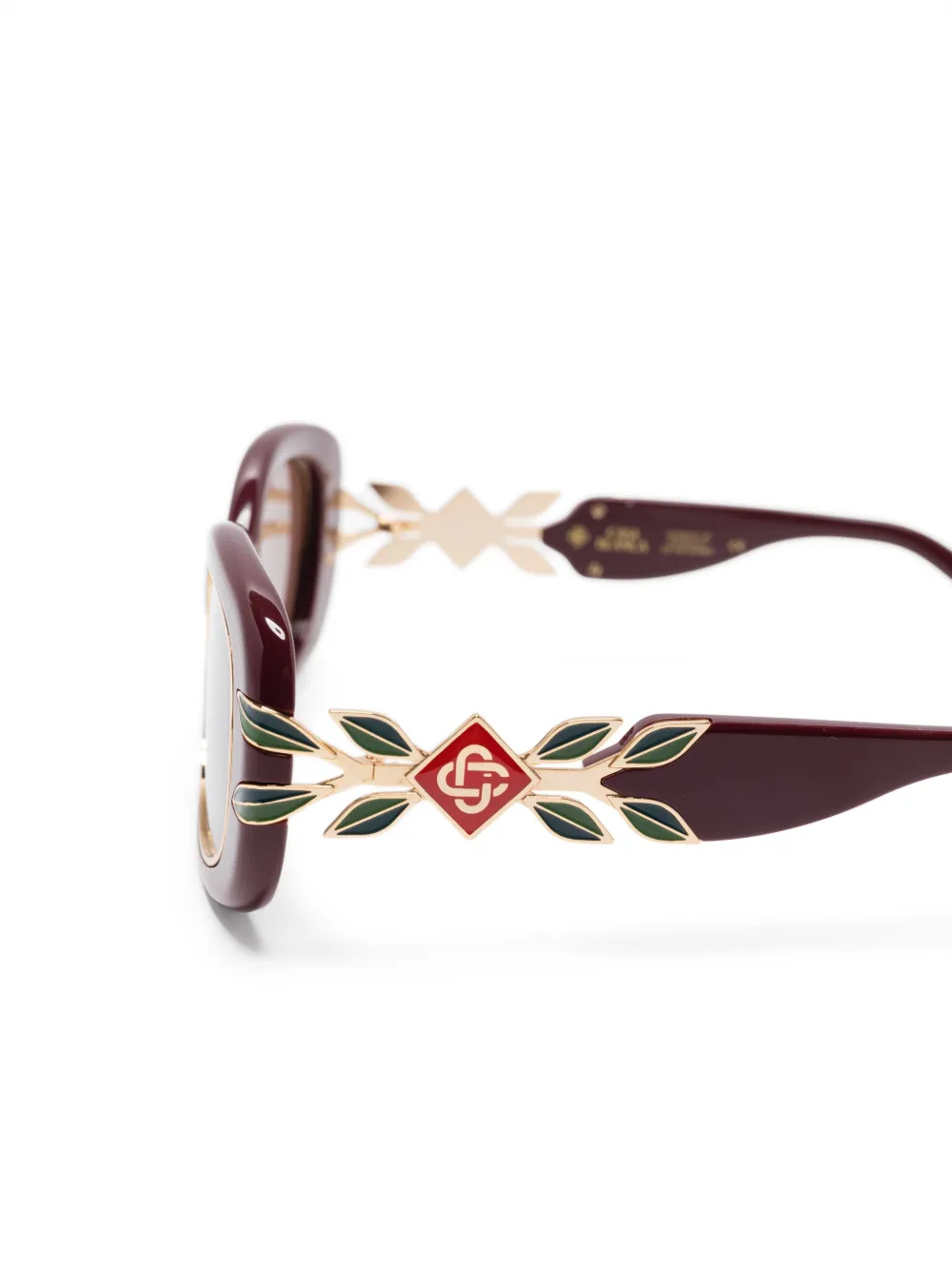 Casablanca Laurel zonnebril Rood
