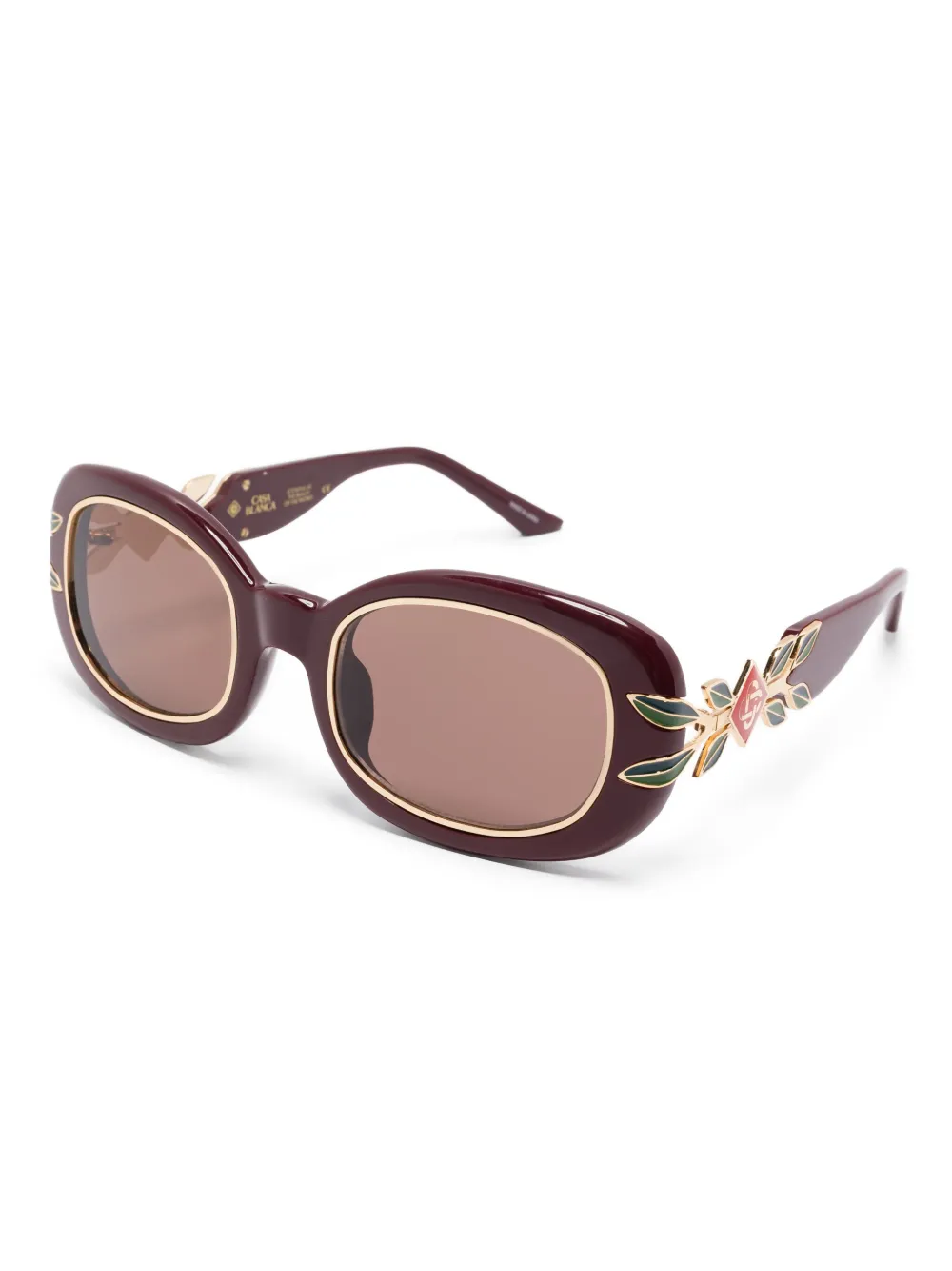 Casablanca Laurel zonnebril Rood