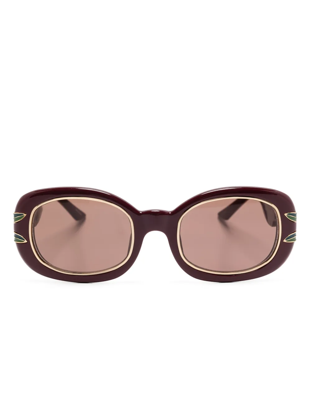Casablanca Laurel zonnebril Rood