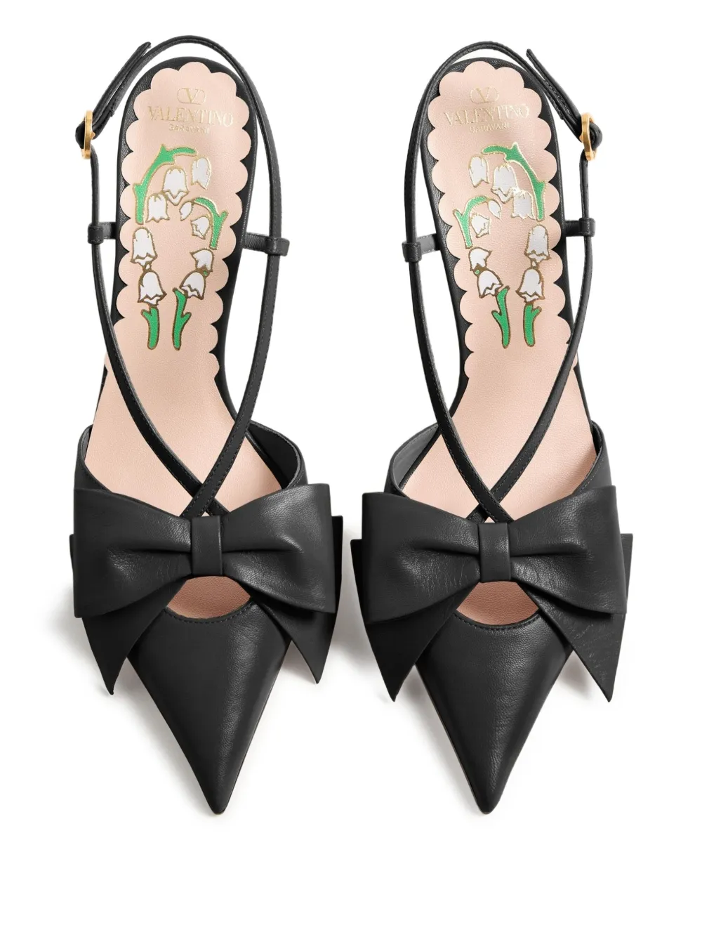 Valentino Garavani 85mm Bowow pumps Black