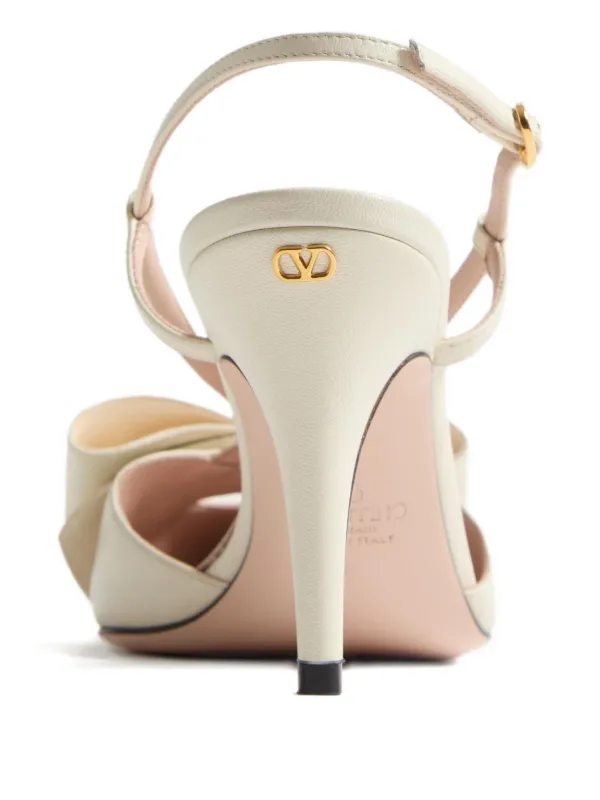 Valentino Garavani Bowow 85mm スリングバック パンプス