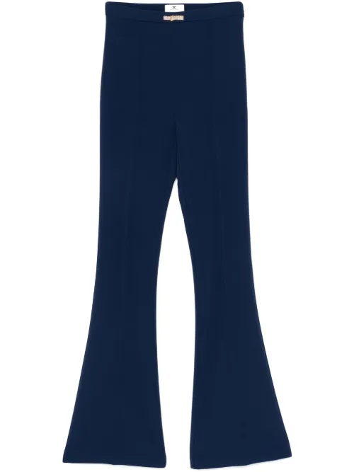 Pantalon droit à taille haute - Elisabetta Franchi - Modalova