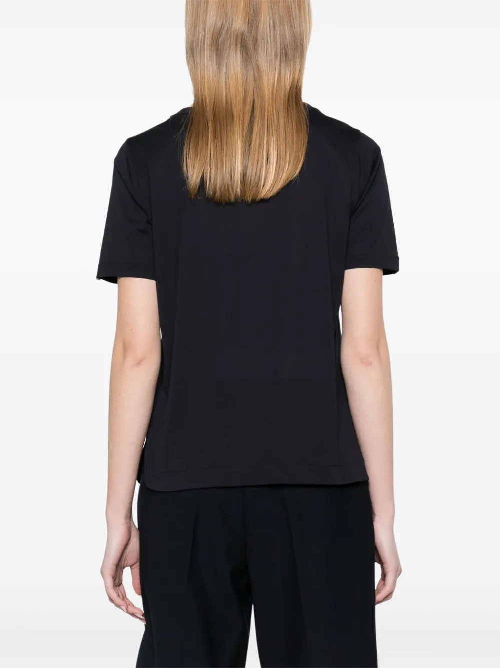 Herno Katoenen T-shirt Blauw