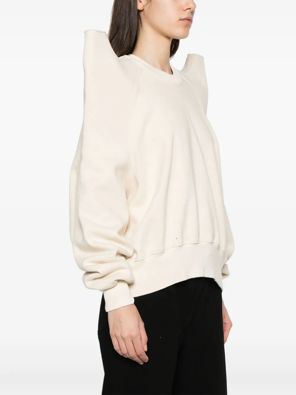 Rick Owens DRKSHDW Sweater met print Beige