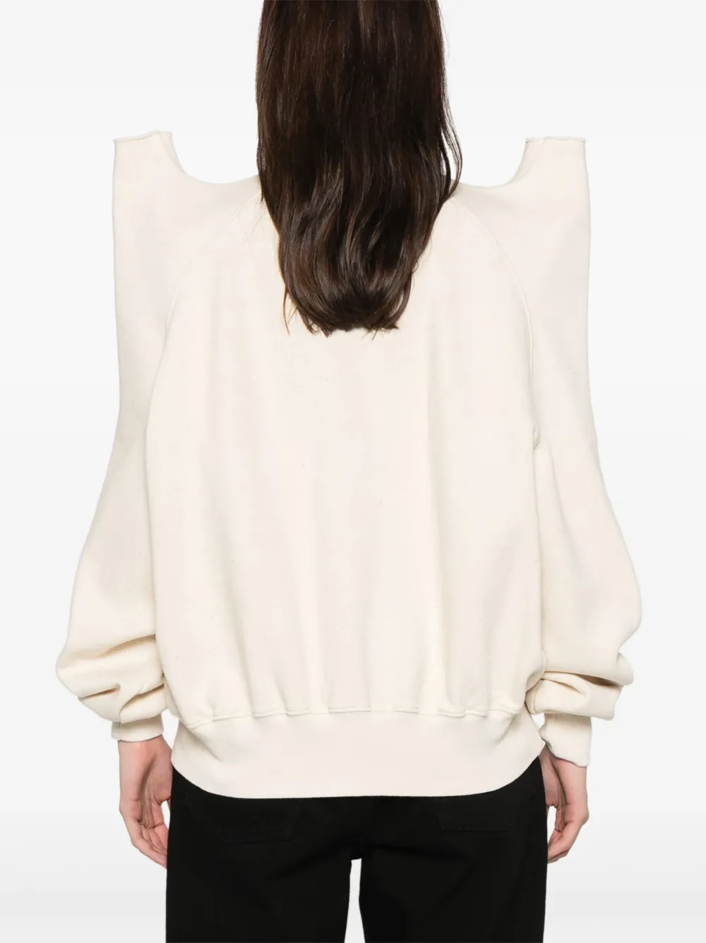 Rick Owens DRKSHDW Sweater met print Beige