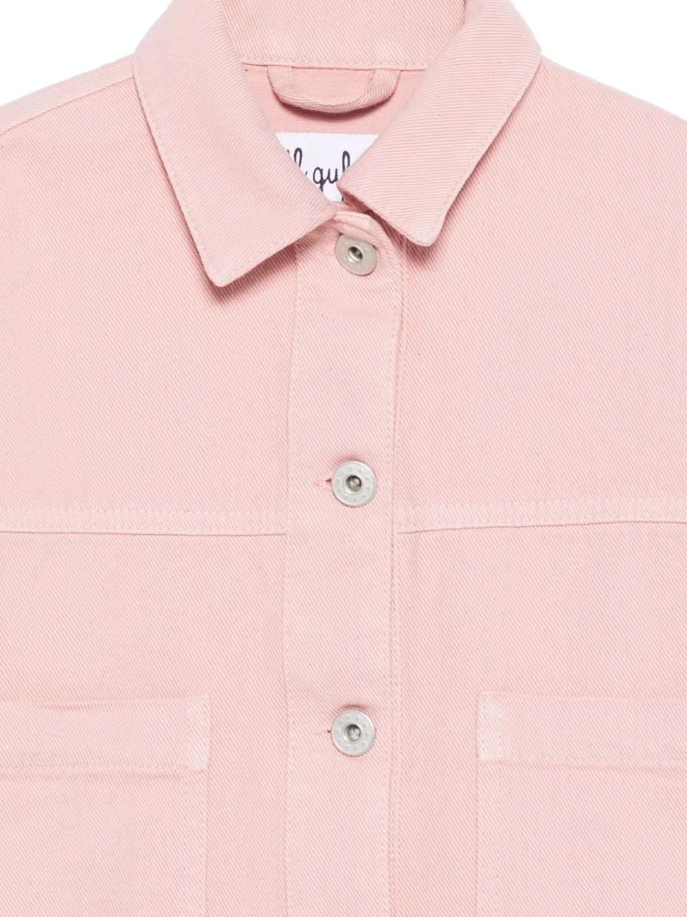 Il Gufo Katoenen spijkerjack Roze