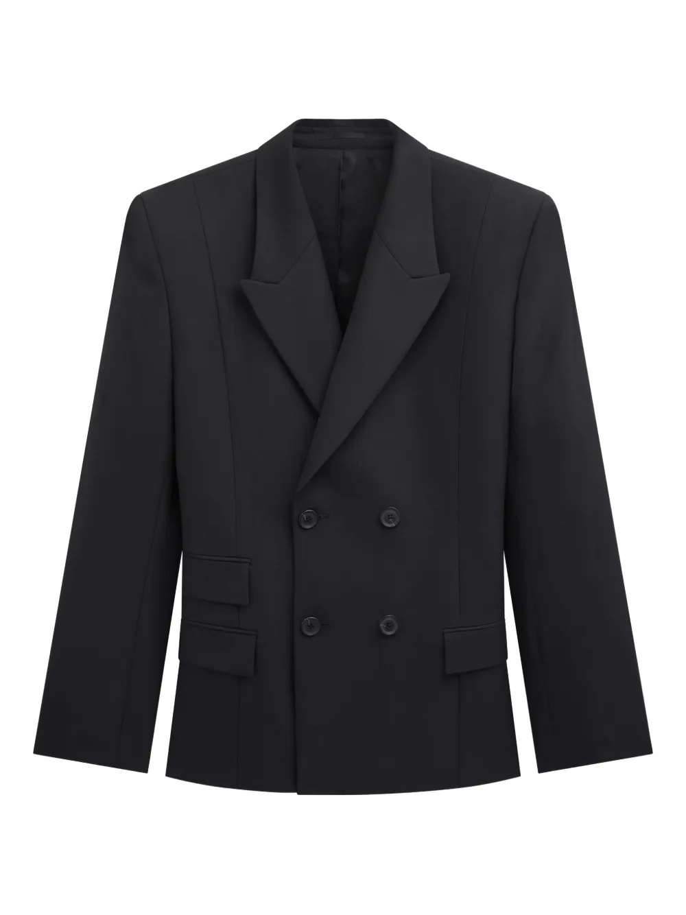 LGN LOUIS GABRIEL NOUCHI Blazer doppiopetto sartoriale - Nero
