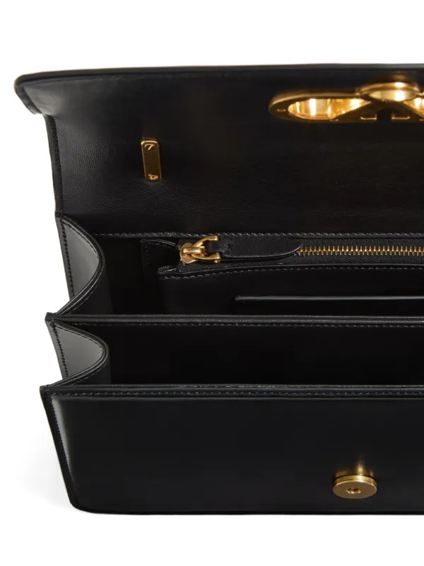 Valentino Garavani Vain Shoulder Bag | Black | FARFETCH