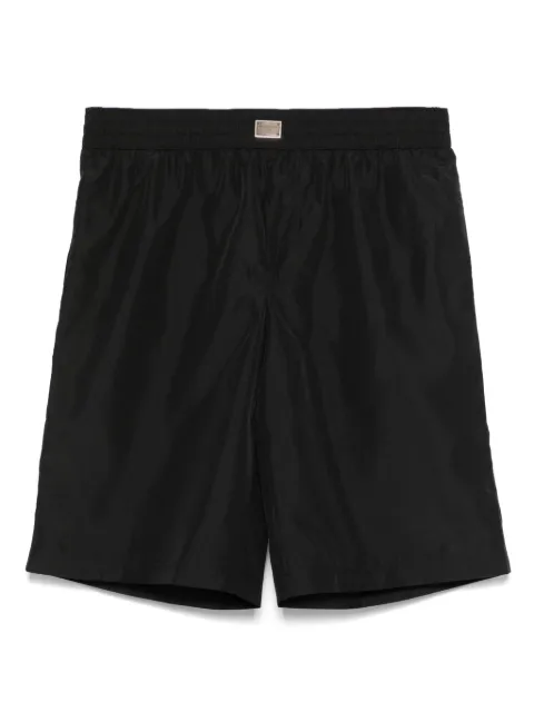 Dolce & Gabbana logo-plaque swim shorts