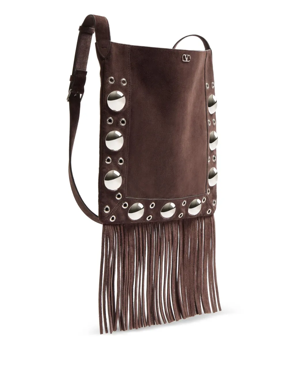 Valentino Garavani Nellcôte schoudertas Bruin