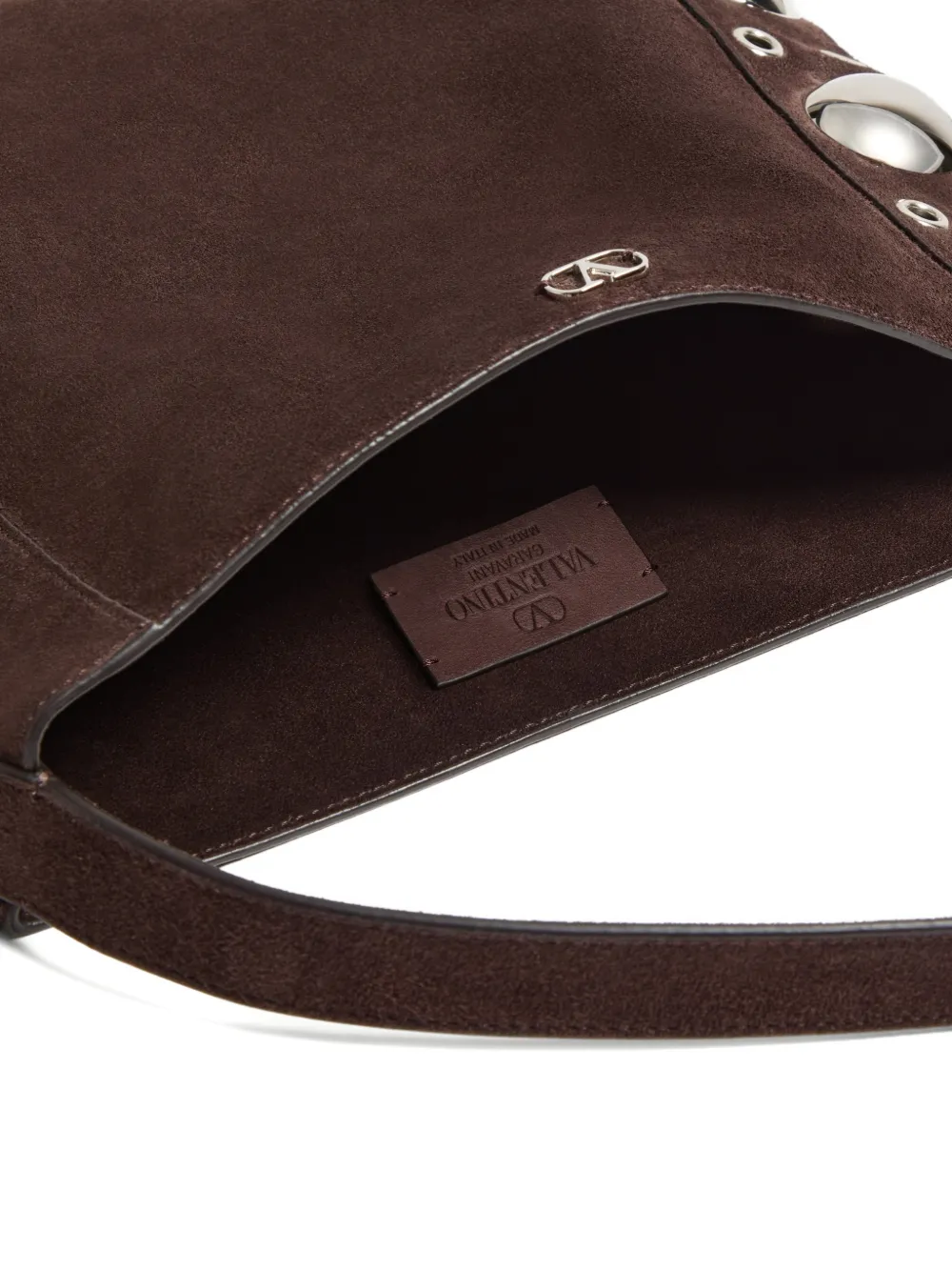 Valentino Garavani Nellcôte schoudertas Bruin