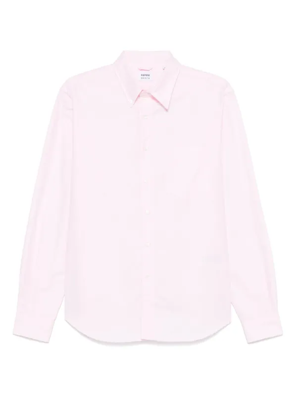 ASPESI Mini Logo-tag Shirt in Pink