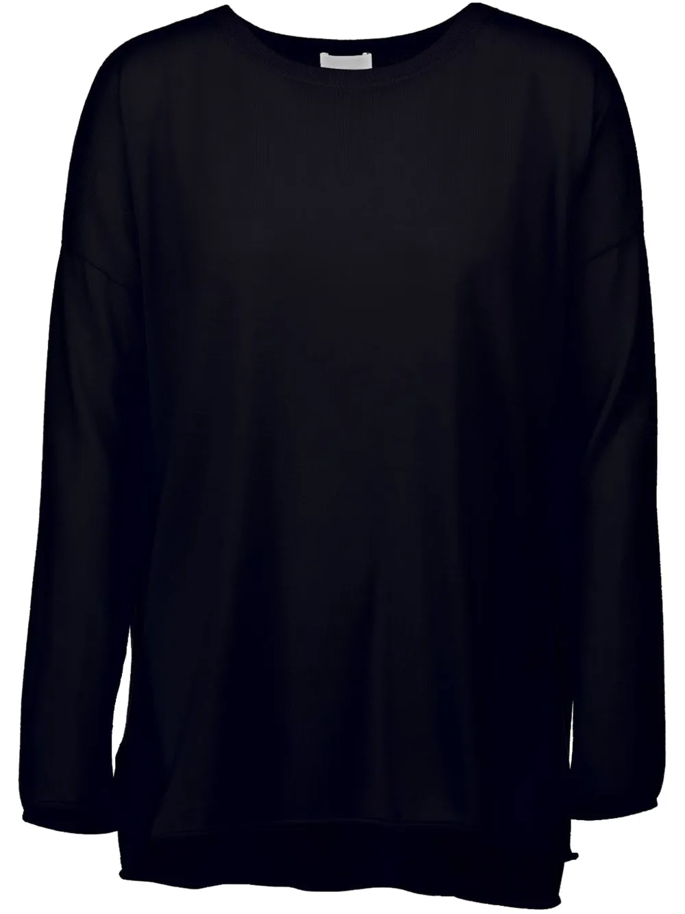 Allude Trui met ronde hals Blauw