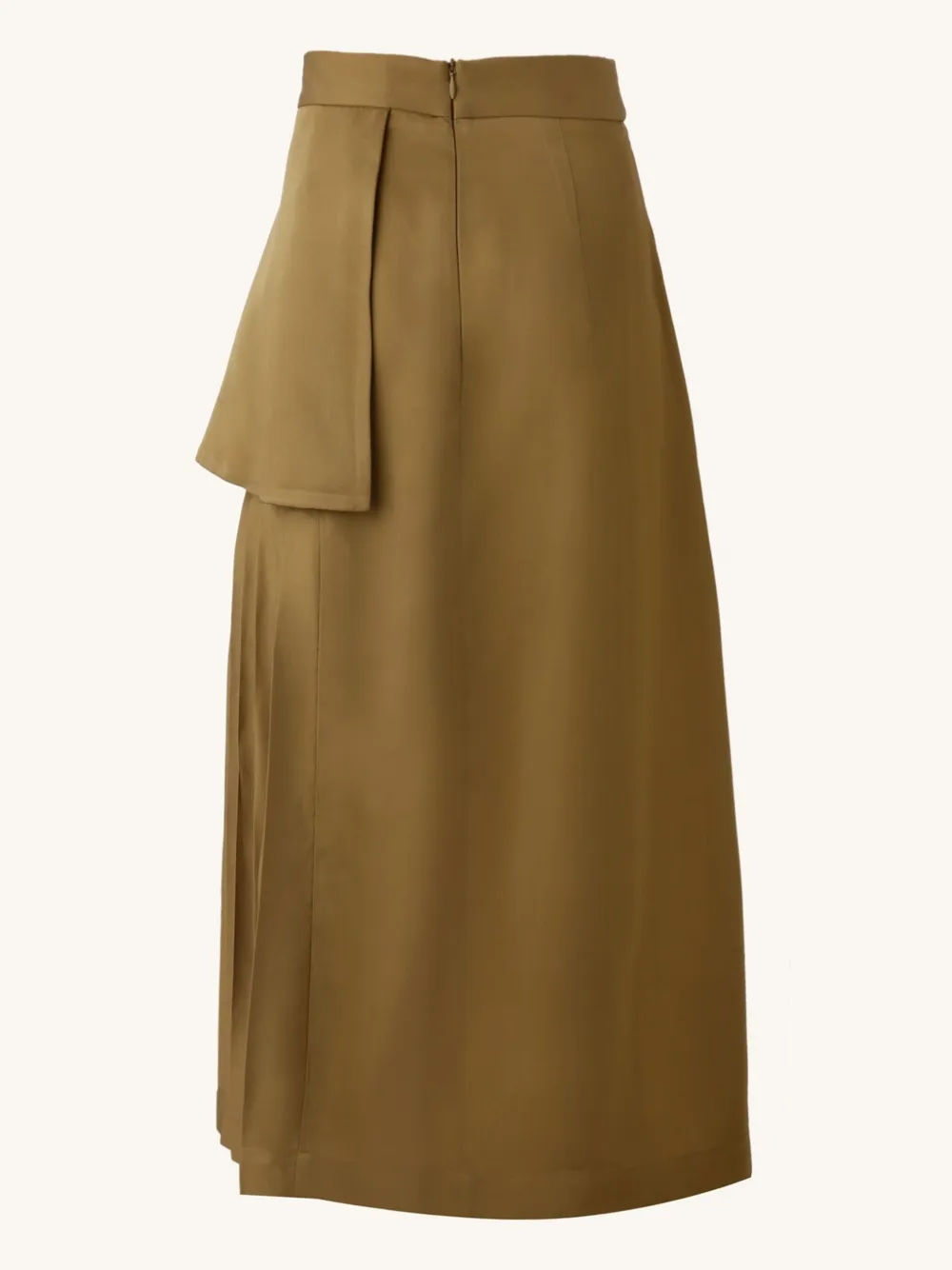 Misci Asymmetric Skirt In Neutrals