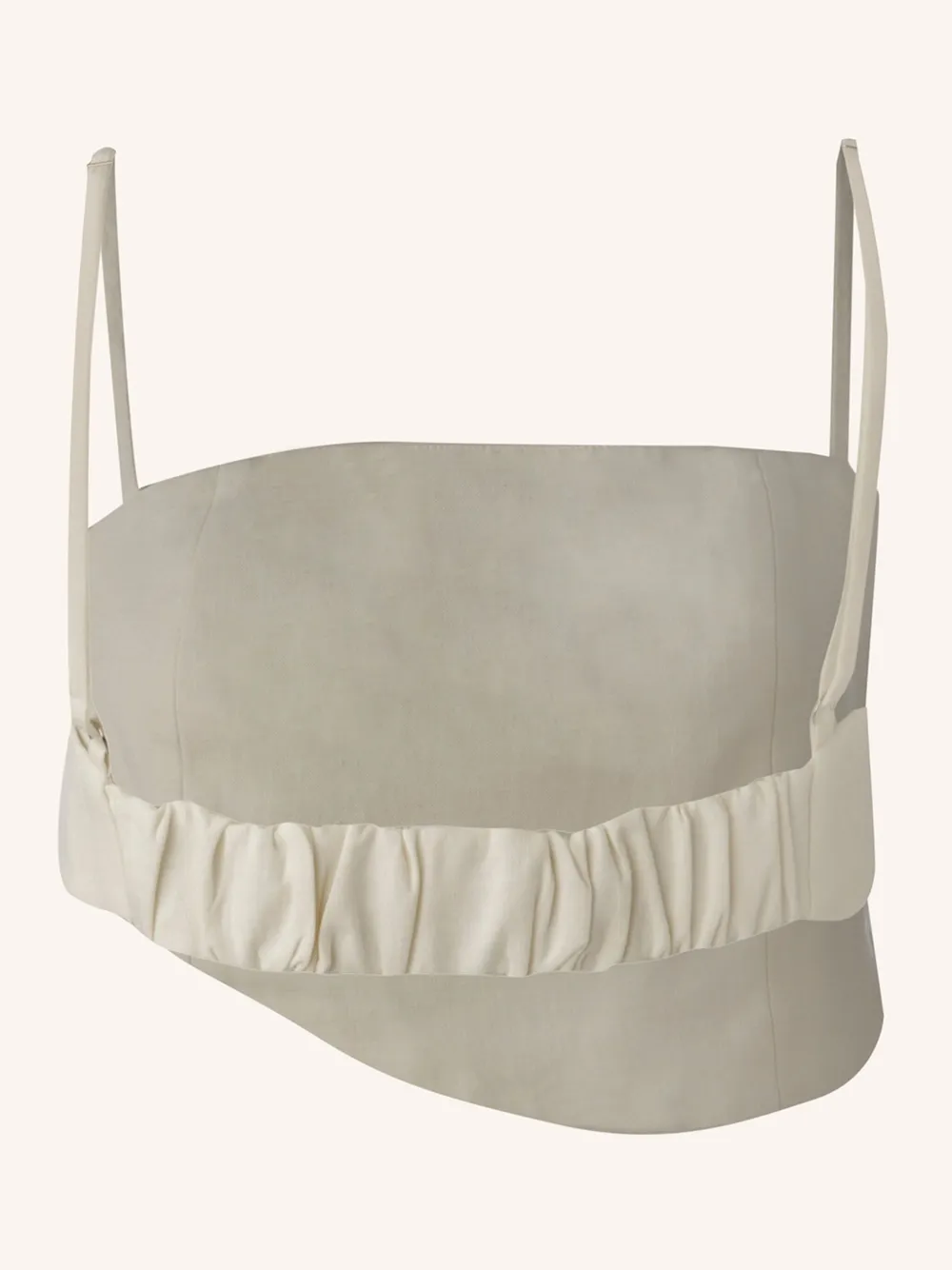 Misci Asymmetric Top In White