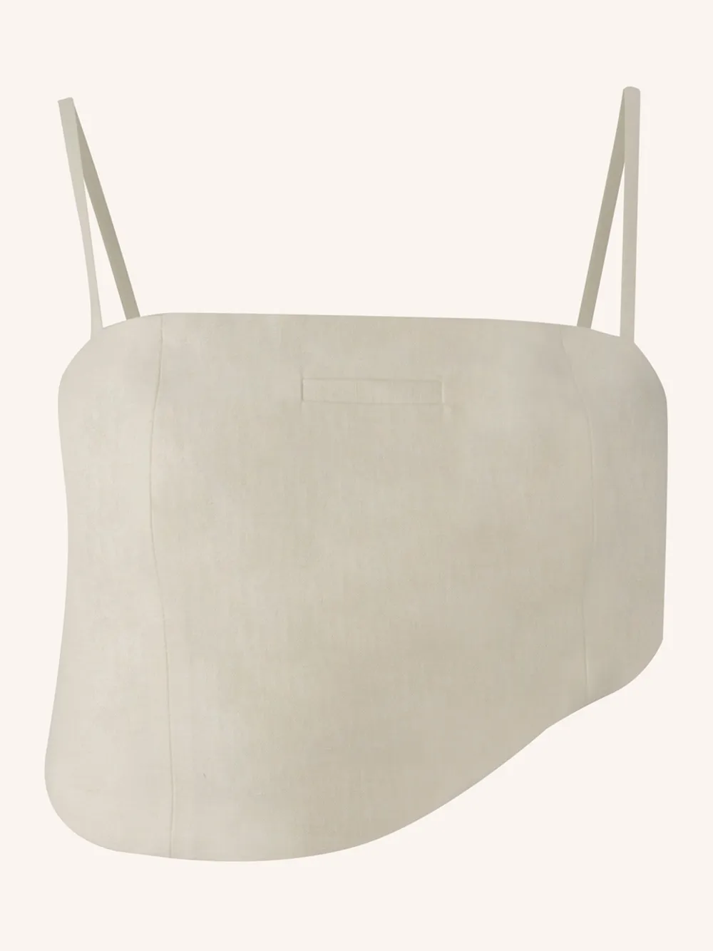 Misci Asymmetric Top In White